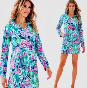 Lilly Pulitzer Skipper Dress Salt in the Air Size L